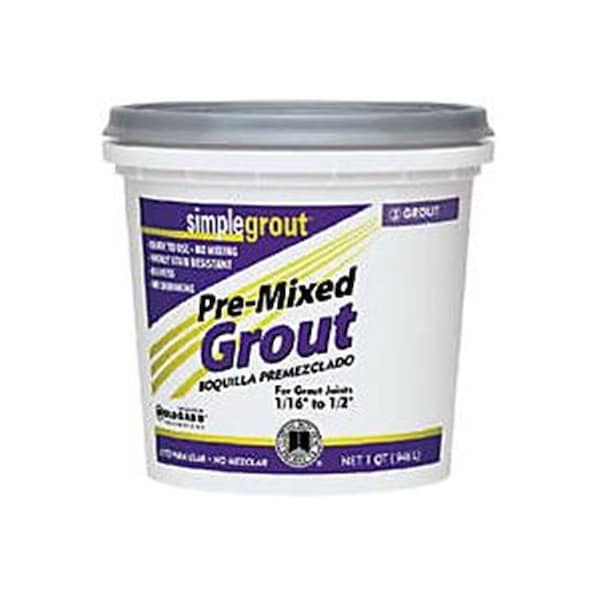 Custom Building Products Custom Building Products 1514934 PMG381QT 1 qt. Premixed Grout Bright White- pack of 3 1514934 - main